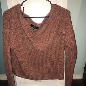 Missguided off shoulder sweater!